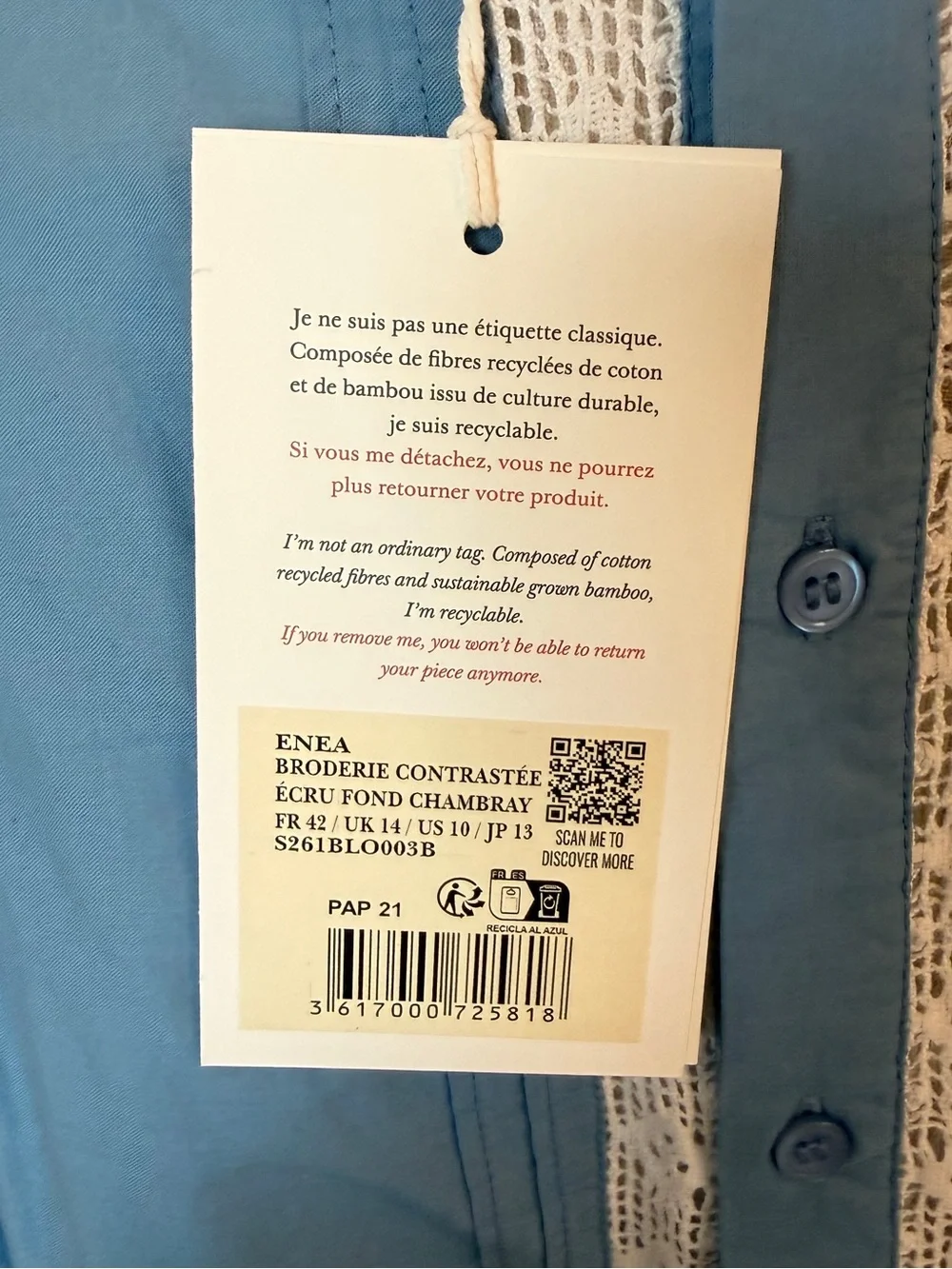 Sezane nwt sz